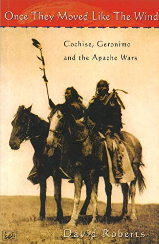 Book cover depicting two Apache warriors on horseback, historical illustration.
