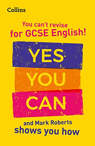Yellow book cover with stacked colorful text reading “YES YOU CAN”.