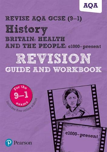Purple history revision guide for AQA GCSE Britain: Health and the People.