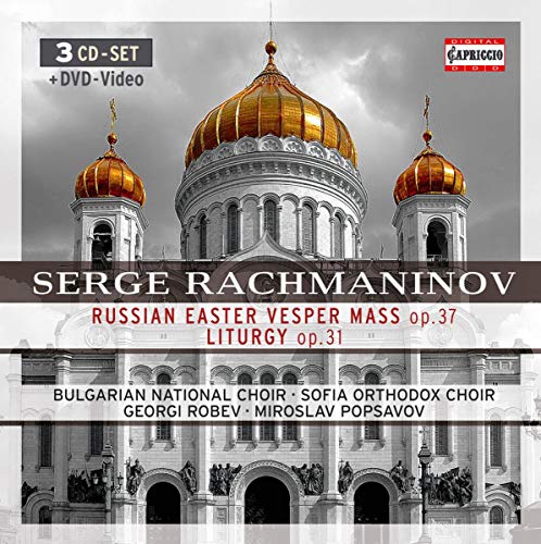 CD cover featuring a Russian Orthodox cathedral with golden domes against a grey sky.