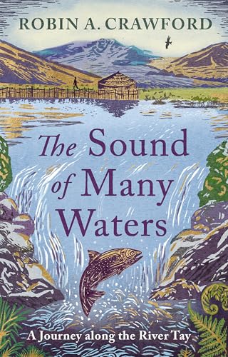 Book cover depicting a river, salmon, and distant mountains.