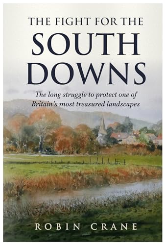 Book cover depicting a rural landscape with a village and rolling hills.