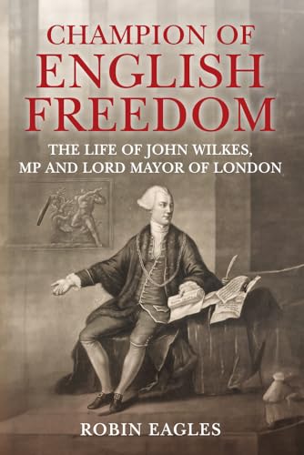Book cover featuring a portrait of John Wilkes, 18th-century politician.
