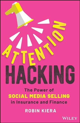 Book cover with a yellow megaphone and bold text: "Attention Hacking.
