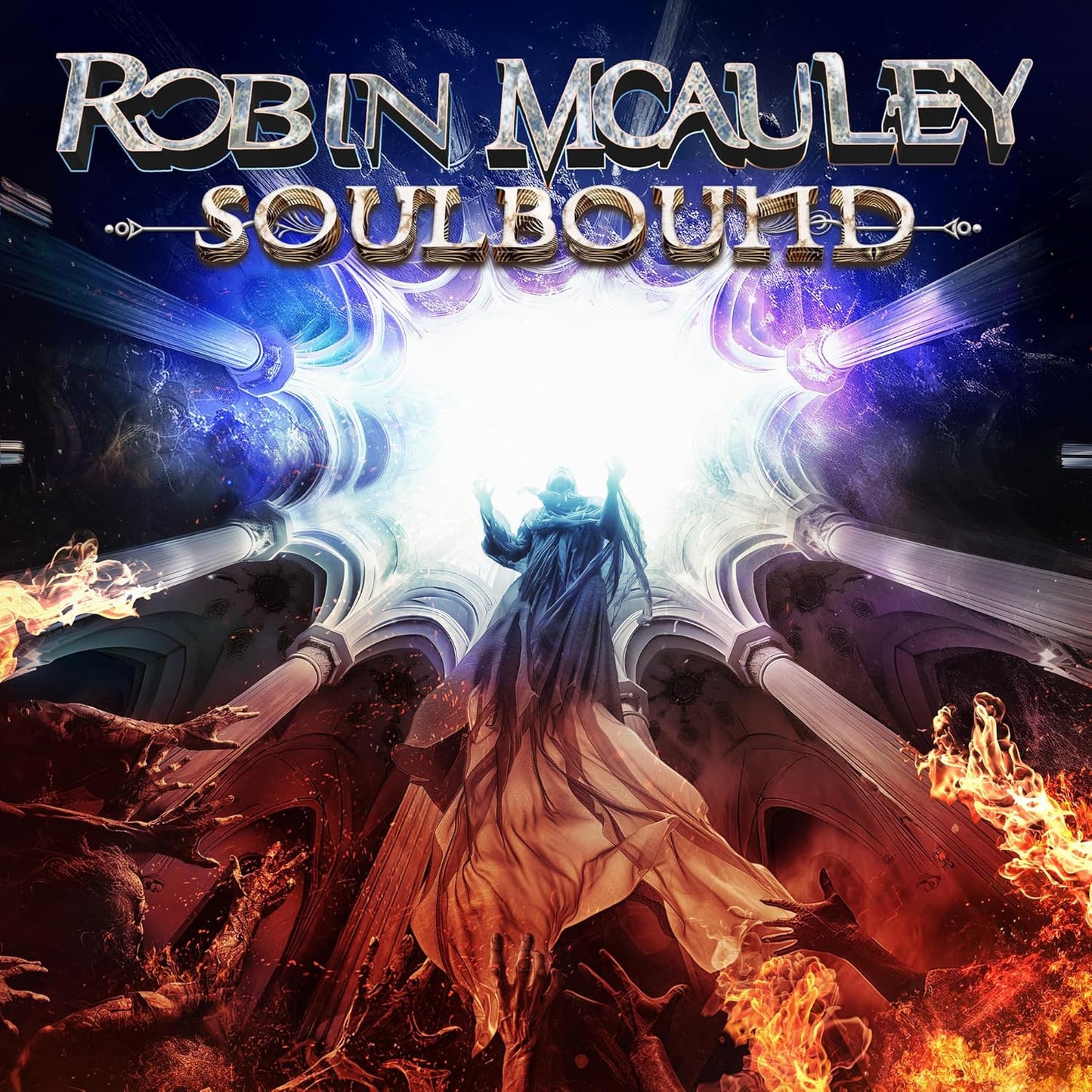 CD cover for “Soulbound” by Robin Mcauley, featuring fantasy art.