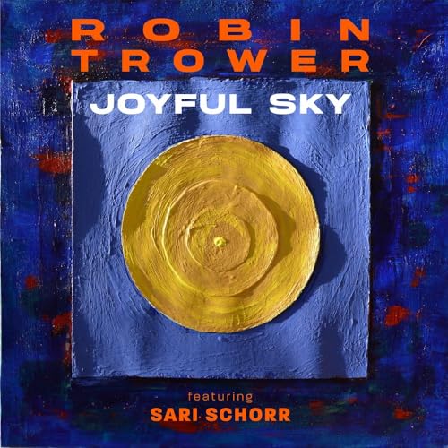 CD cover art featuring a yellow circular textured shape on a blue background.