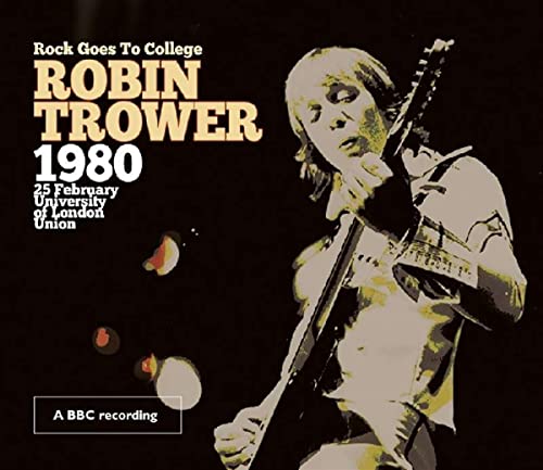 Robin Trower album cover, featuring a musician with a guitar.