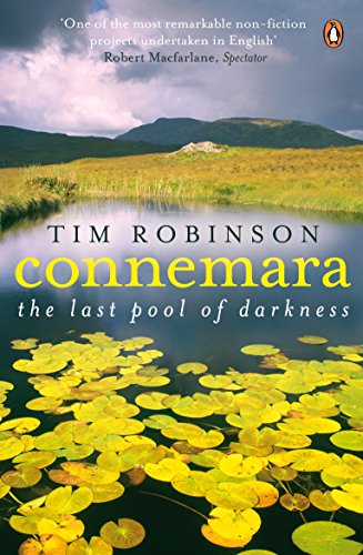 Book cover for Connemara: The Last Pool of Darkness featuring a pond with lily pads.