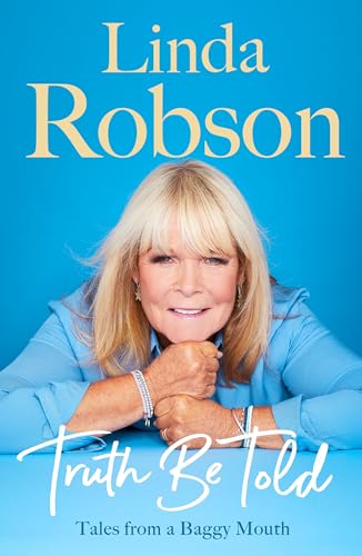 Book cover featuring Linda Robson’s portrait with title “Truth Be Told”.