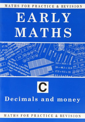 Colourful children's workbook with maths exercises and illustrations for early learners, paperback book.
