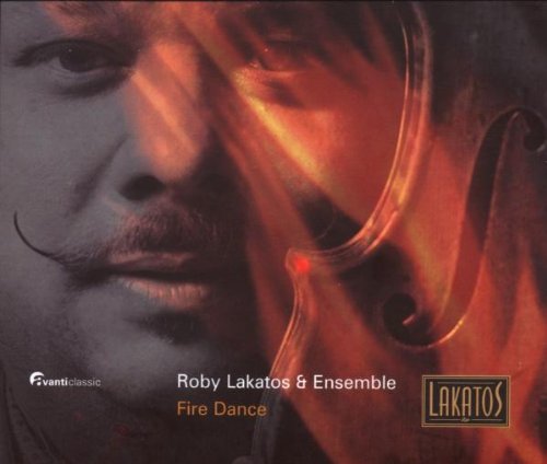 CD cover with a man's face and a violin, titled "Fire Dance".