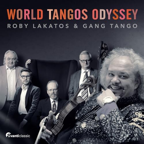 CD cover featuring Roby Lakatos & Gang Tango, a musical ensemble.