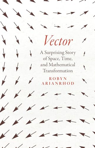 Book cover with title Vector and a background pattern of dark directional arrows.