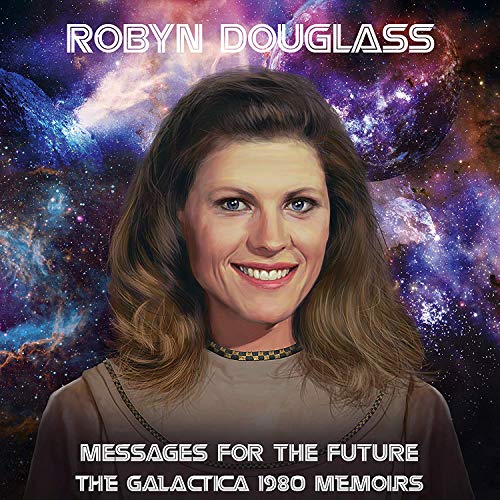 "CD cover featuring Robyn Douglass against a galaxy background with title text."
