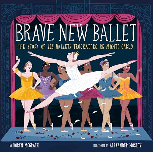 Book cover depicting diverse ballet dancers on a stage.
