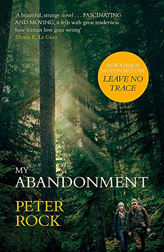 Book cover showing two people walking through a dense, sunlit forest.