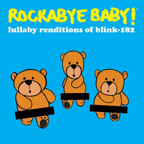 CD cover with three cartoon bears on a bright blue background.