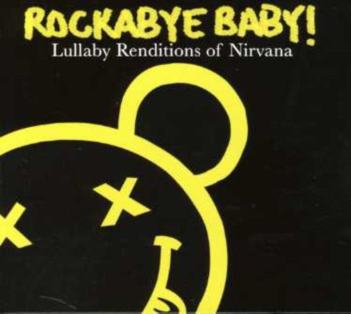 CD cover: black background with yellow teddy bear and Nirvana logo.