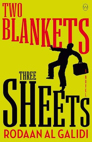 Book cover: silhouette of a man carrying a briefcase, bold text.