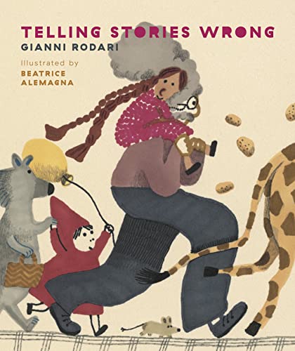Book cover: illustrated children running with fantastical animal companions.