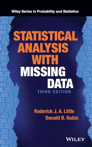 Book cover: “Statistical Analysis with Missing Data,” third edition.