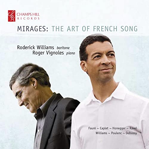CD cover featuring portraits of Roderick Williams and Roger Vignoles.