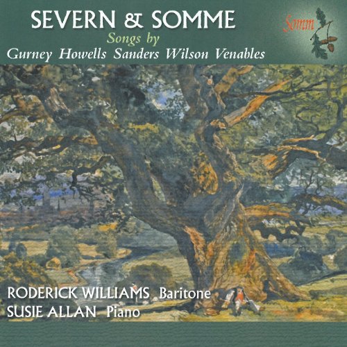 CD cover featuring a painting of a large, gnarled oak tree in a landscape.