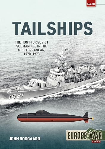 Book cover showing a naval ship and a submarine at sea with title text.