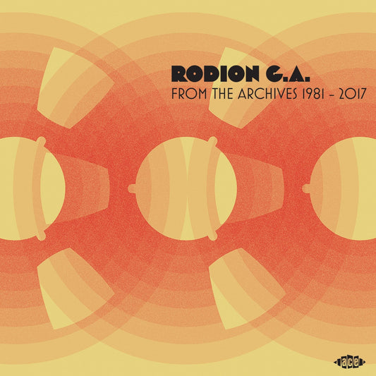 CD cover for Rodion G.A. - From The Archives 1981-2017, abstract design.