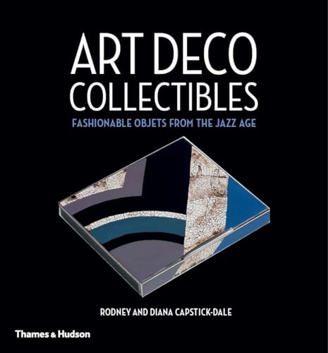 Book cover featuring geometric Art Deco design and bold white text.