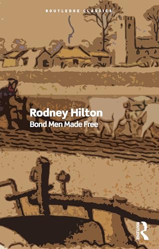 Book cover depicting medieval peasants and a village scene in earthy tones.