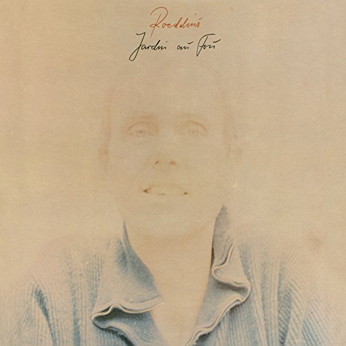 Vinyl album cover with a faded portrait and handwritten title and artist name.
