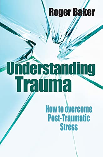 Book cover: "Understanding Trauma" with cracked glass imagery.