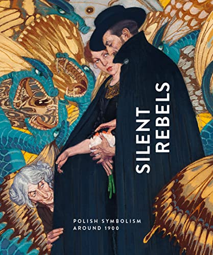Book cover: couple in black cloaks, ornate dragon and floral background.