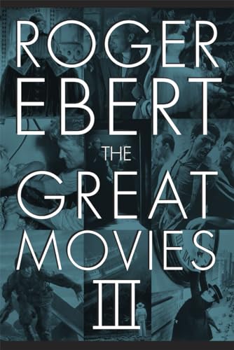 Book cover for "The Great Movies III" with film stills and text.