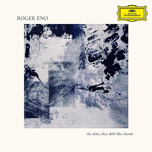 CD cover for Roger Eno’s “The Skies, they shift like chords” album.