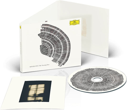 Roger Eno CD packaging with circular design and included booklet/insert.