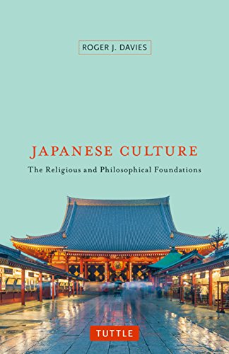 Book cover with Japanese temple image, titled "Japanese Culture.