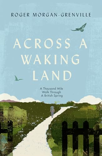 Book cover illustration of a hiker walking along a path through a green landscape.