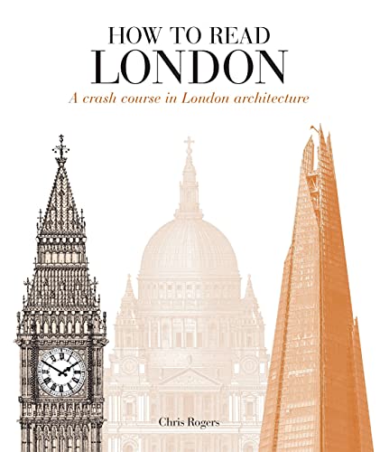 Book cover featuring London landmarks: Big Ben, St. Paul’s, and The Shard.