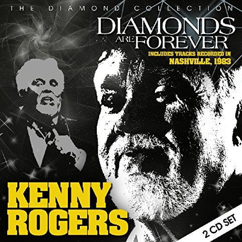 Kenny Rogers album cover, "Diamonds Are Forever," featuring a portrait.
