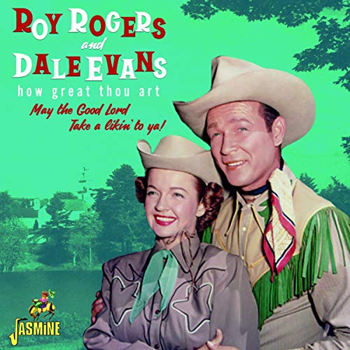CD cover featuring Roy Rogers and Dale Evans in western attire.