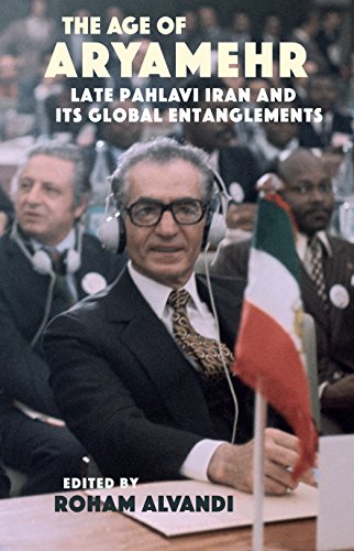 Book cover featuring a man with headphones and an Iranian flag.