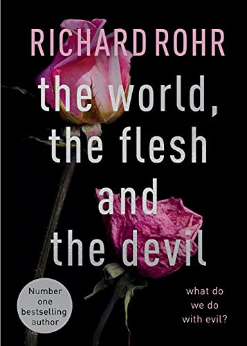 Book cover with two pink roses against a black background and white text.