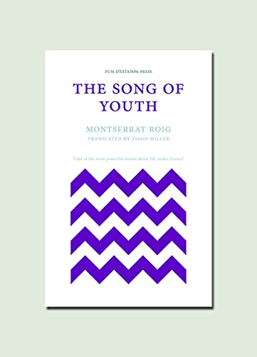 Book cover: "The Song of Youth" with purple chevron pattern.