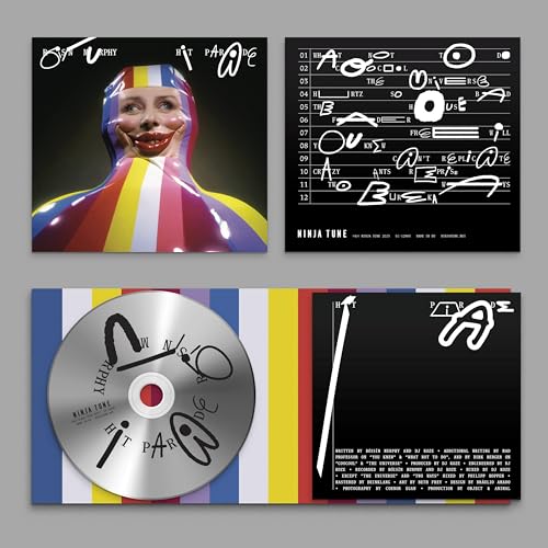 Roisin Murphy "Hit Parade" CD case with clown portrait and tracklist.