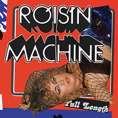 Album cover for Róisín Murphy’s “Róisín Machine” featuring bold text and a portrait.