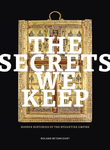 Book cover featuring ornate gold Byzantine art and bold white text.