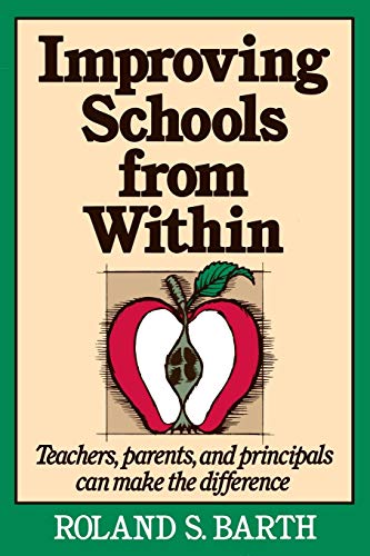 Book cover: "Improving Schools from Within" with an apple illustration.
