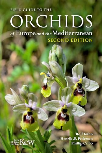 Book cover featuring orchids with text: "Field Guide to Orchids".